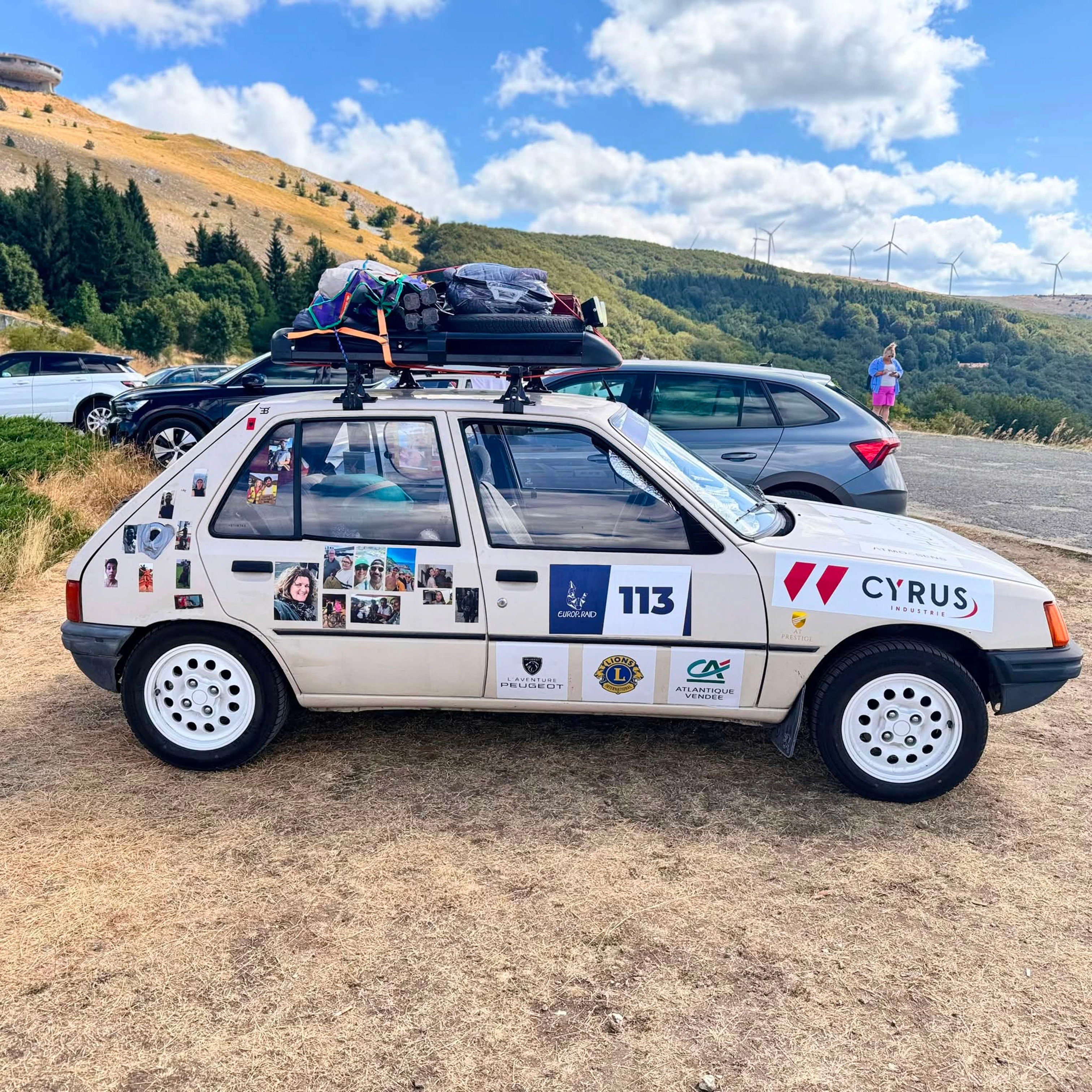 Europ’Raid и Пежо 205 край Бузлуджа