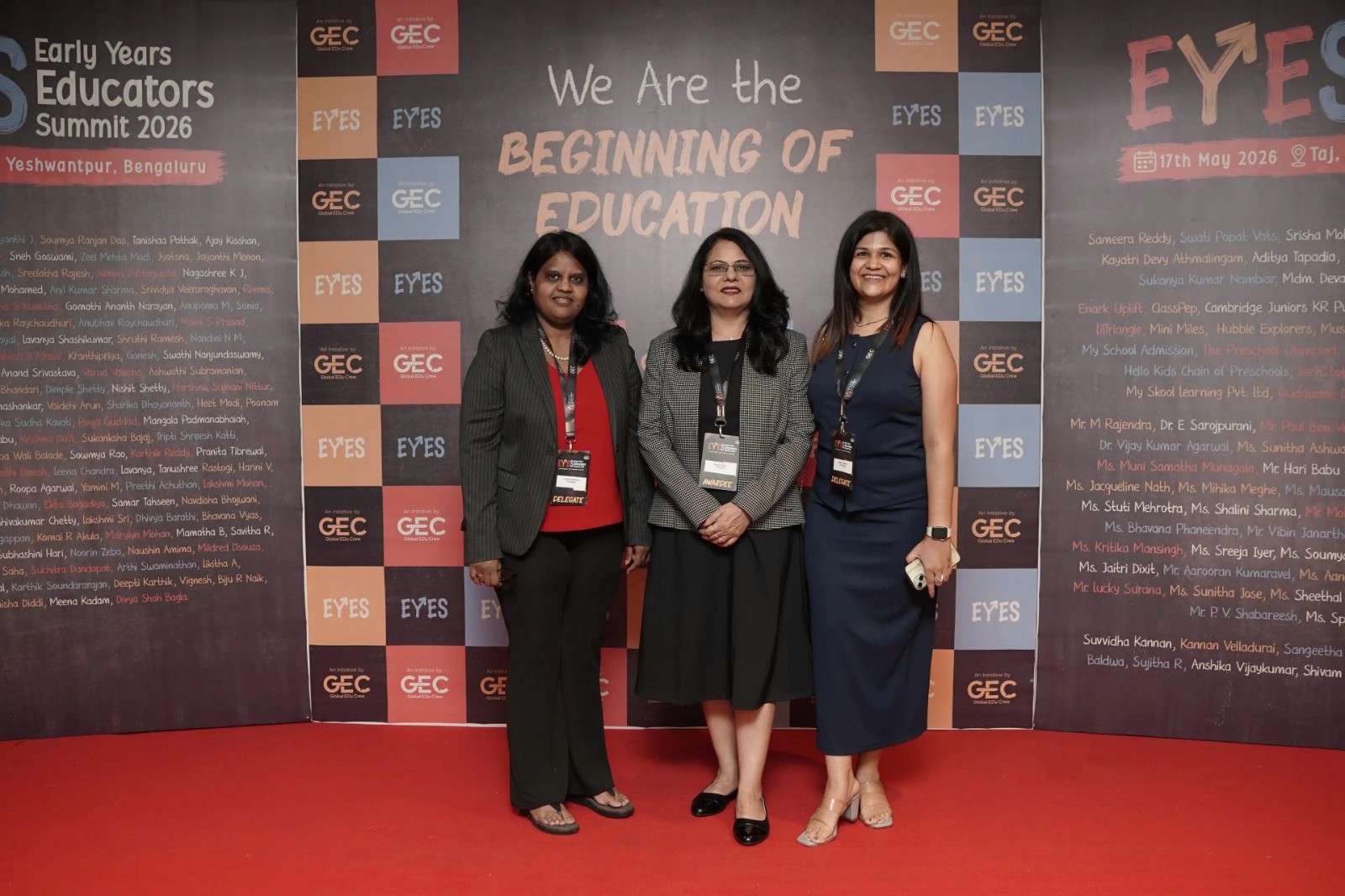 Hi-Kalpaa receives Awards from Sameera Reddy at EYES 2026