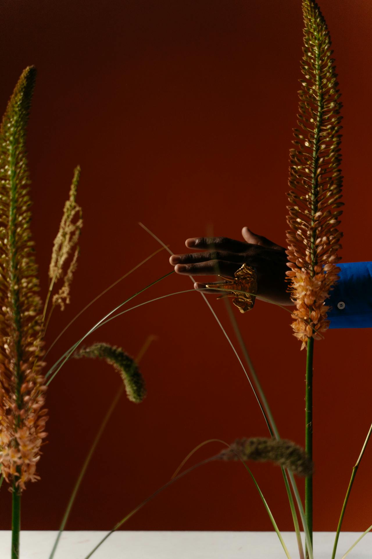 Man with Flowers 6