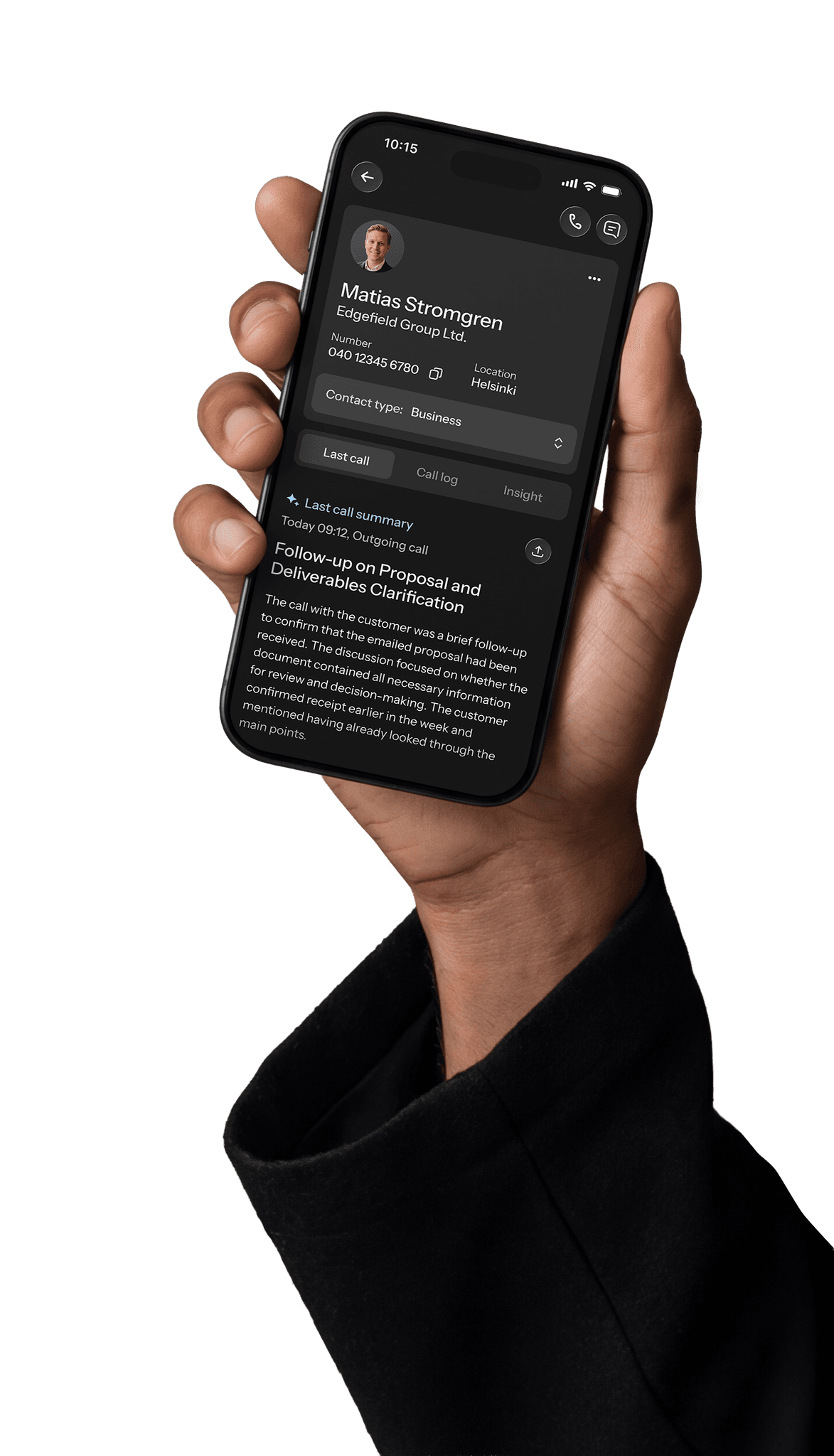 CallSteam AI product
