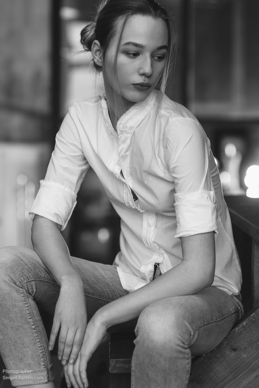 Алина. Модельные тесты. Фотограф Сергей Чирков. Photographer Sergei Chyrkov