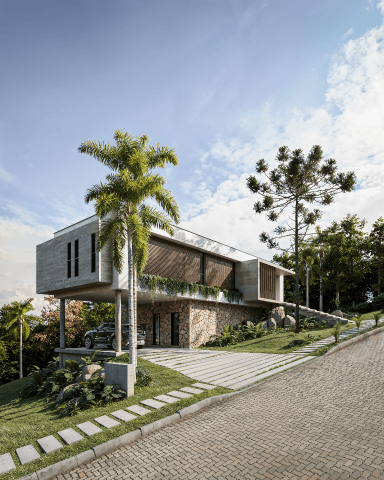 Imagem de um projeto realizado pelo studio.