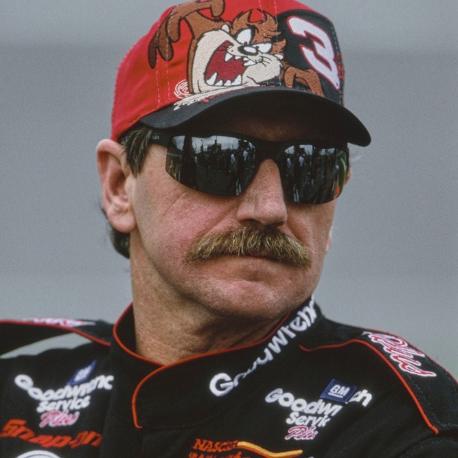 Portrait of Dale Earnhardt