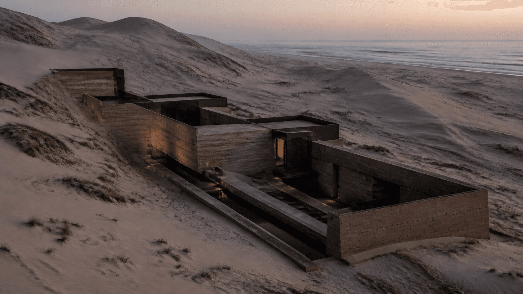 Dune Archive, Skeleton Coast — main exterior