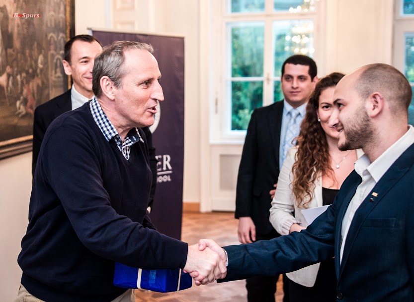 DI Franz Viehböck DI Franz Viehböck, Chief Technology Officer at Berndorf AG talks to LBS students