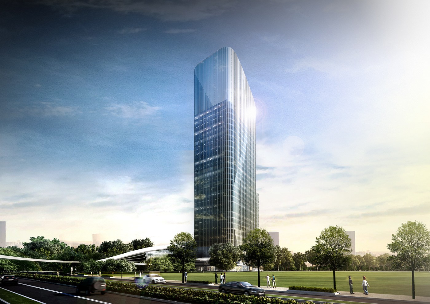 Freshly baked Margherita pizza with melted cheese, tomato sauce, and basil leaves, held by a person’s hand.