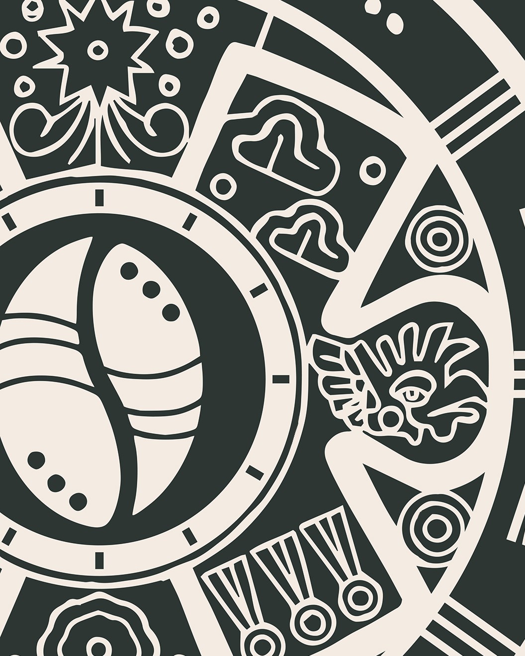 The Mexican Coffee Company Logomark detail