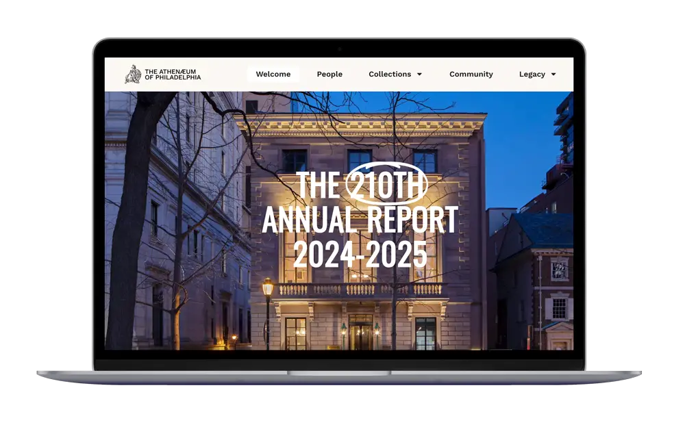 The Athenaeum of Philidephia website