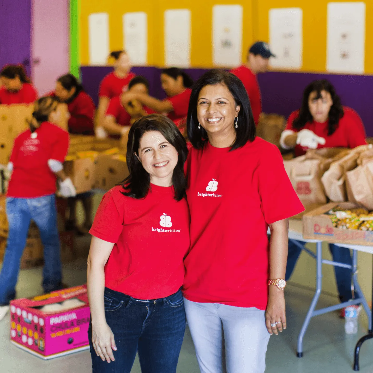 puppy with its mum on a mountain hike