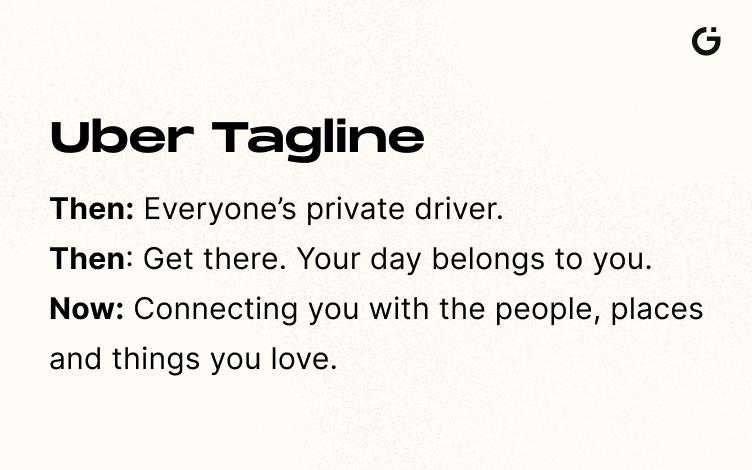 uber tagline