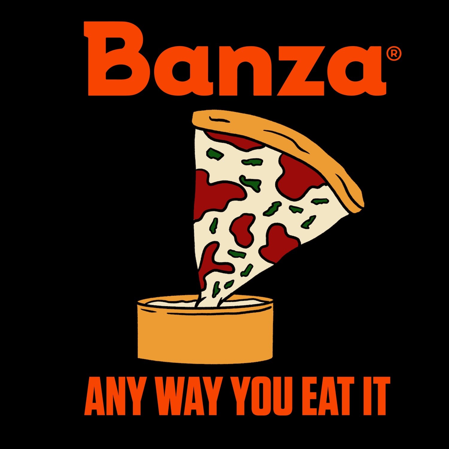 Banza Pizza Swag Design How You Cut