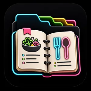 EasyRecipes app icon illustration
