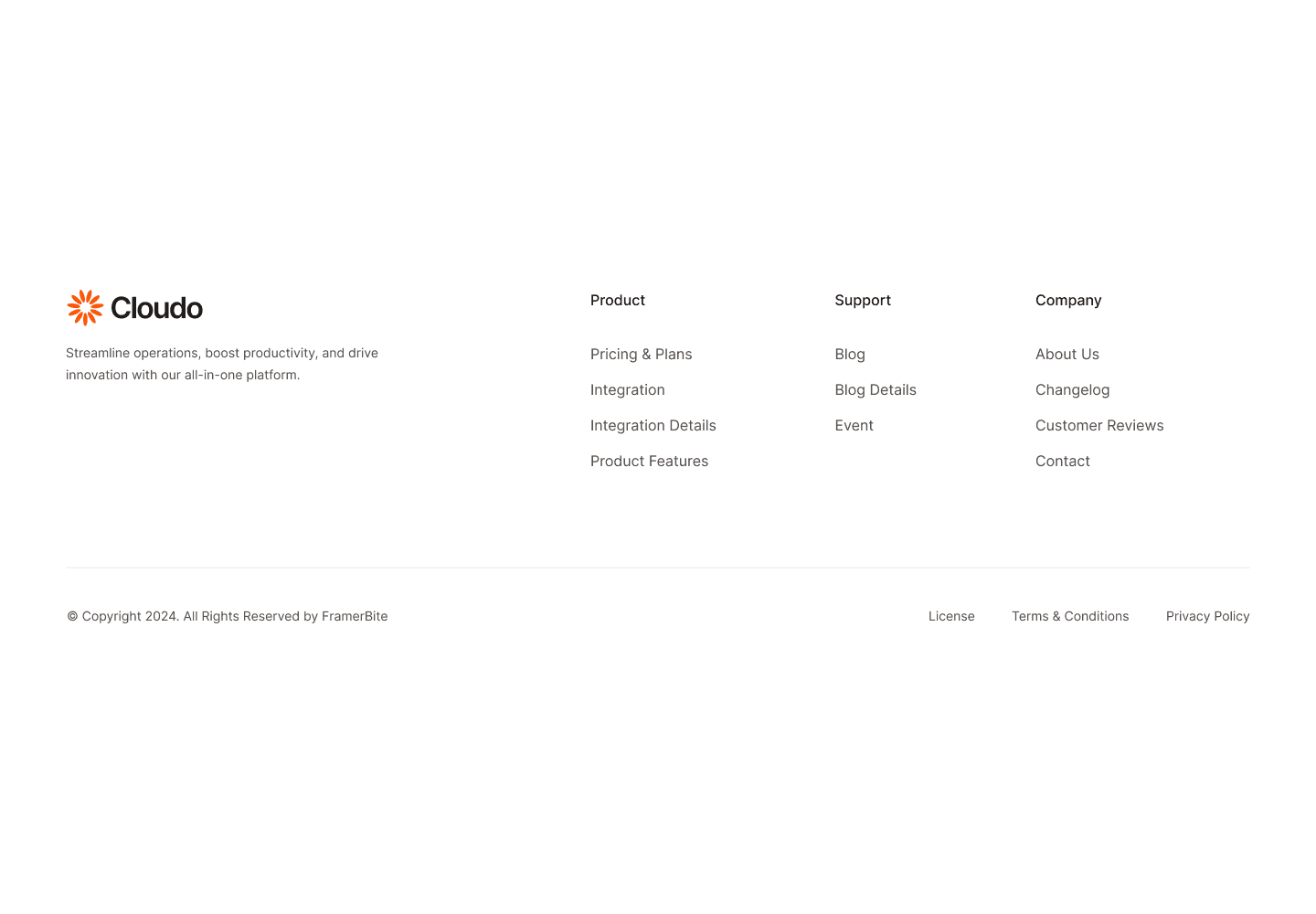 Footer 133