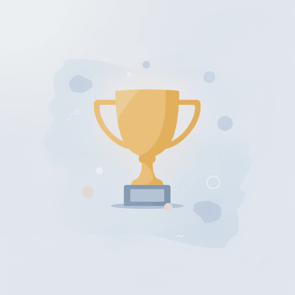 Trophy icon representing academic achievement