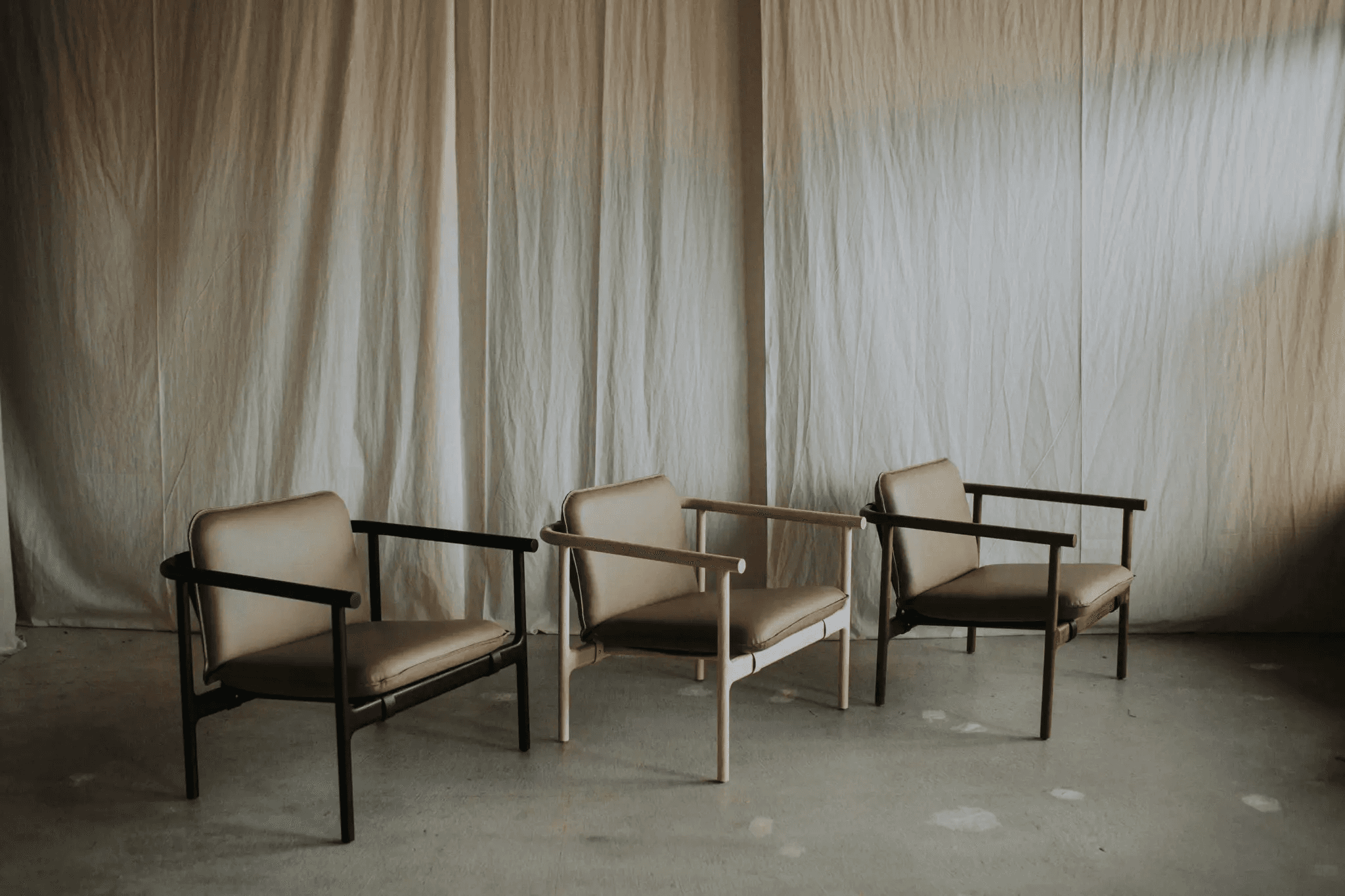 Colour variation evident in the Rock Maple for the project had to be carefully handled