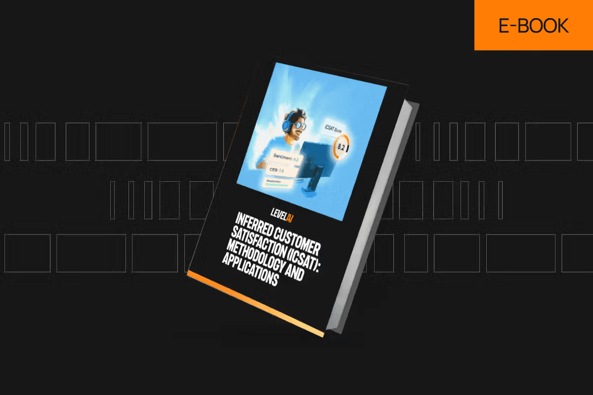 Inferred Customer Satisfaction (iCSAT): methodology and applications