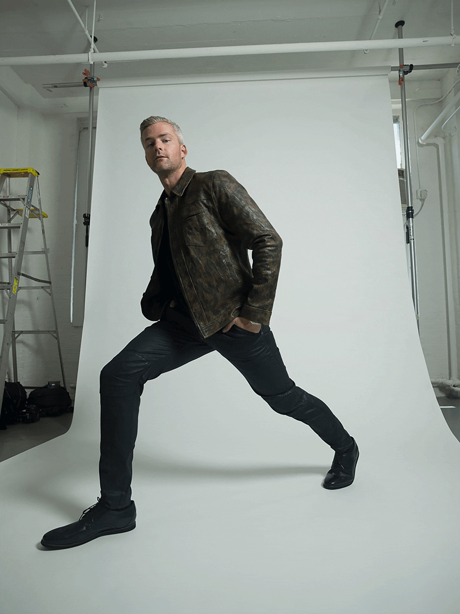 Ryan Serhant styled by miami celebrity fashion stylist Steven Lassalle