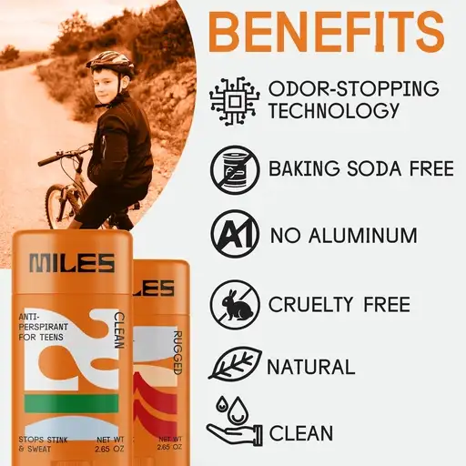 Miles Deodorant Amazon Graphics Benefits