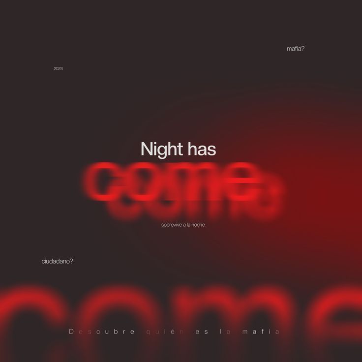 Blurry silhouette of a person riding a scooter at night