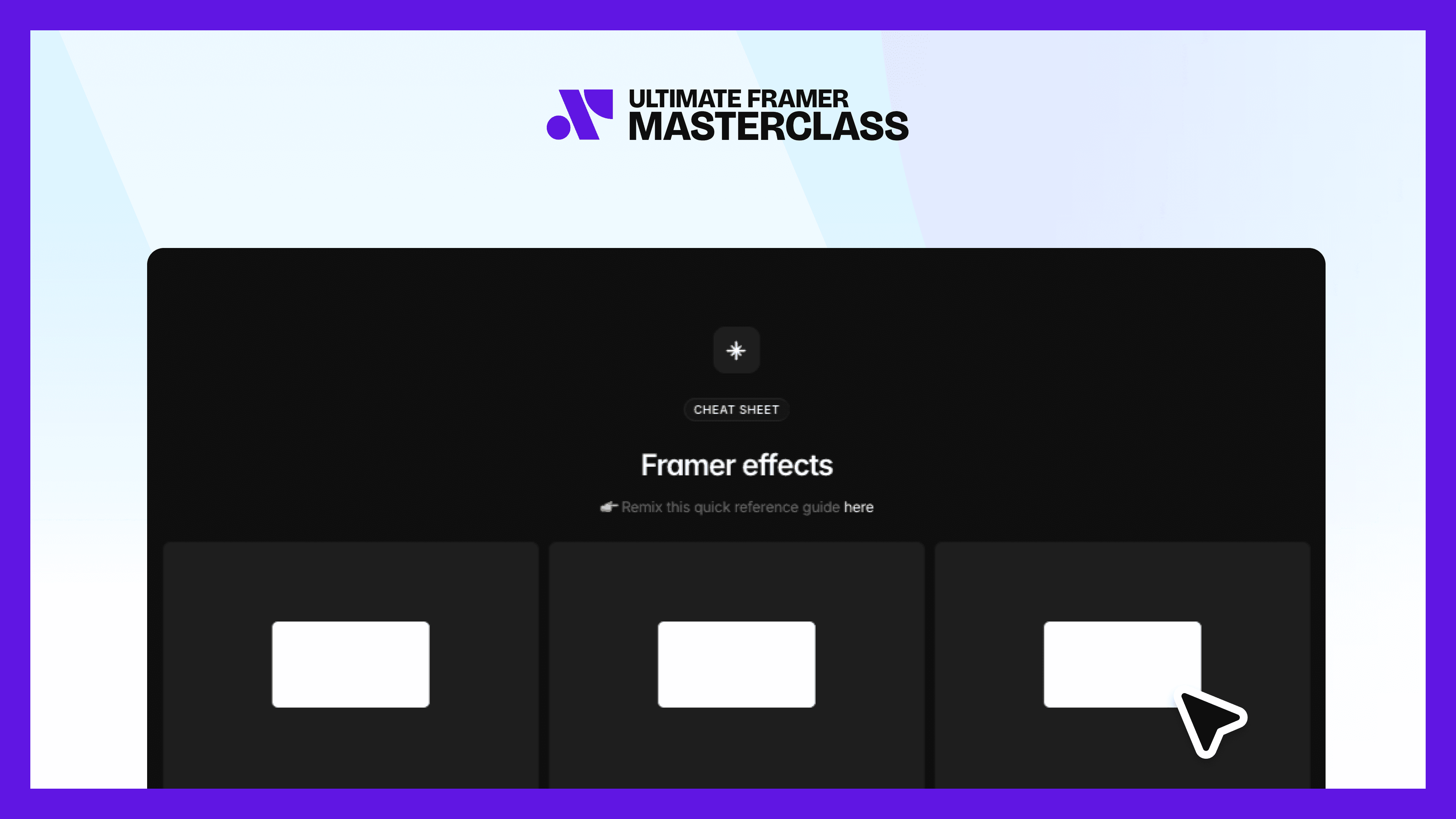 Framer effects library