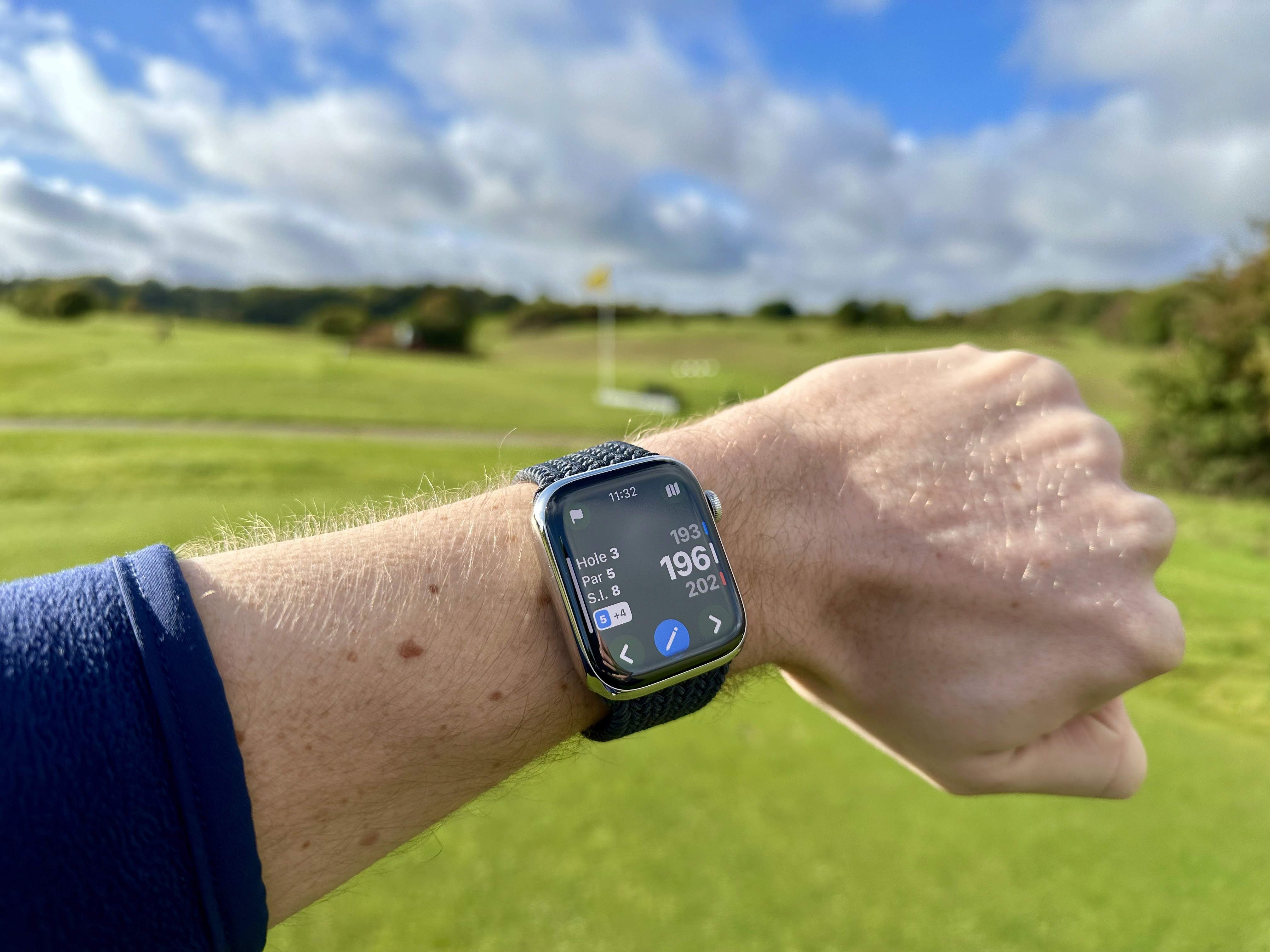 Open Tee watch scoring function. 