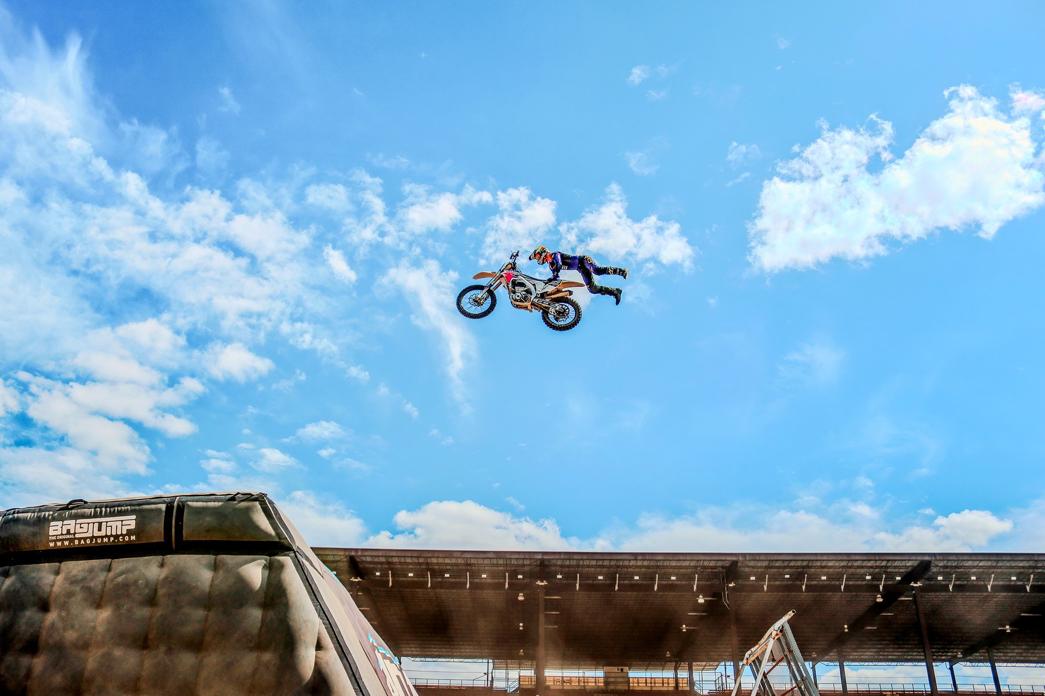 Freestyle Motor-Cross Action Sports Bringing Top Riders From All Around The World To Show Off Some Of The Biggest Tricks at the Indiana State Fair.