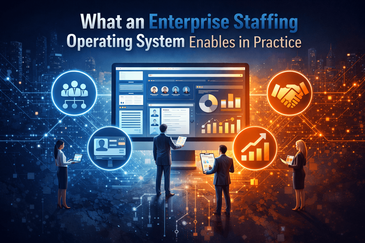 What an Enterprise Staffing Operating System Enables in Practice
