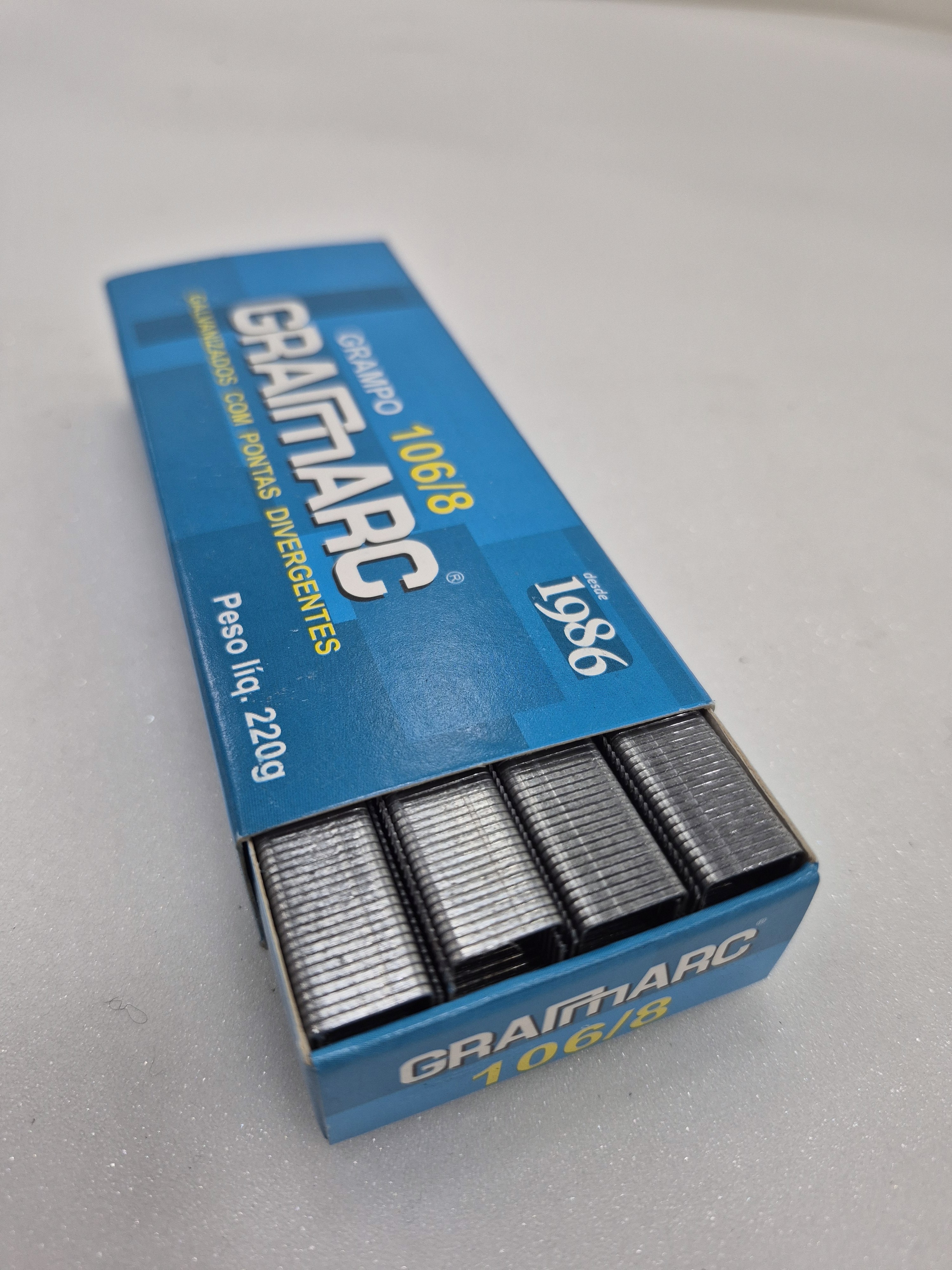 Grampo 106/8 220g