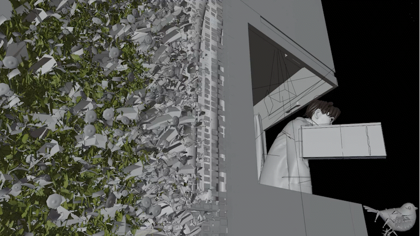 Hurix's 3D Billboard Grass Border