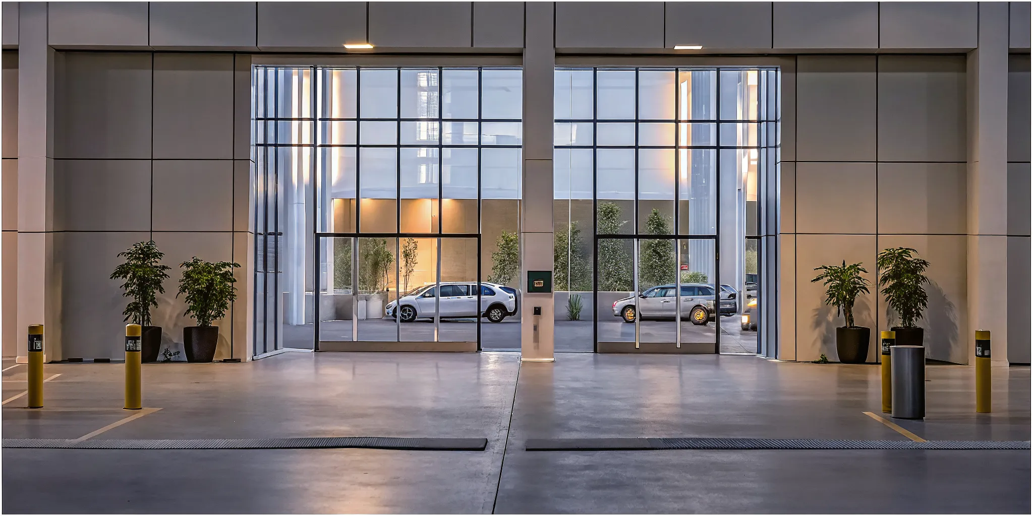 Enterprise visitor management platform supporting secure facility arrivals