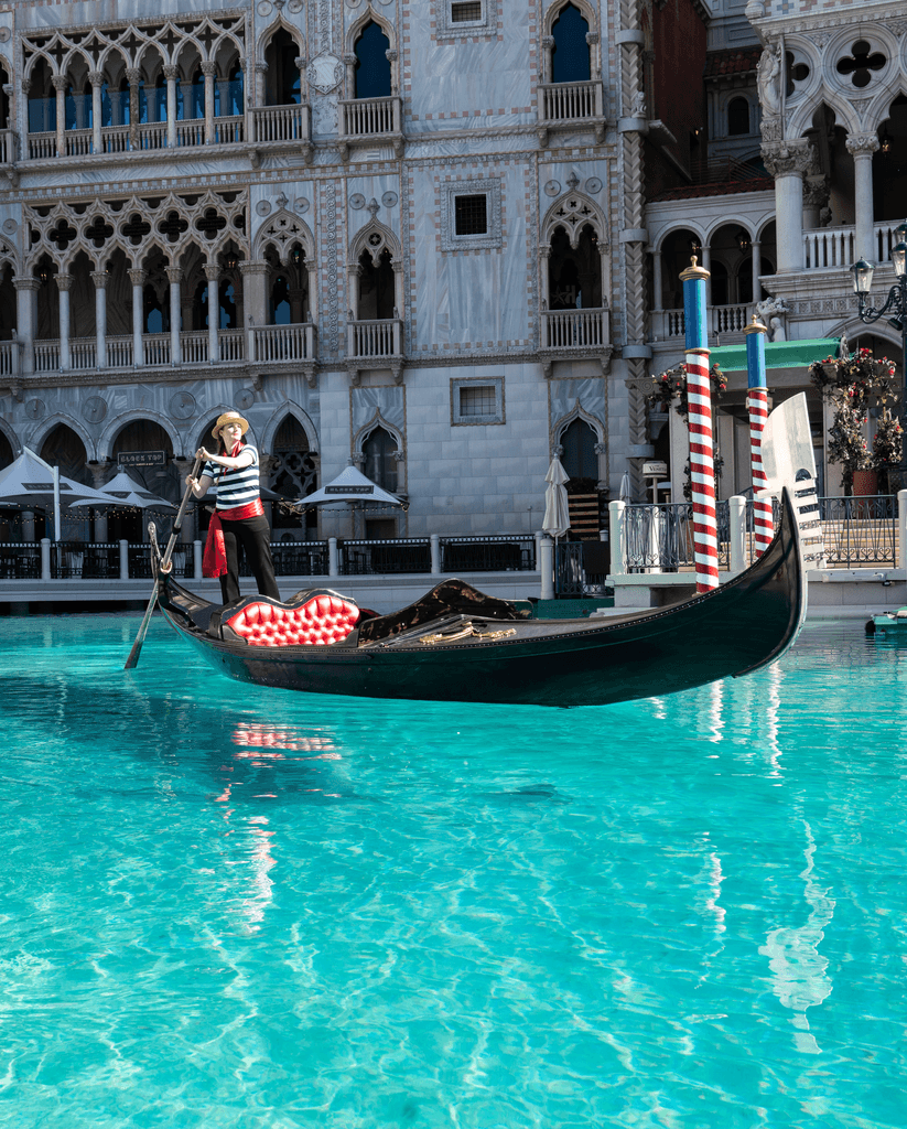 Gondola ride at The Venetian Resort Las Vegas