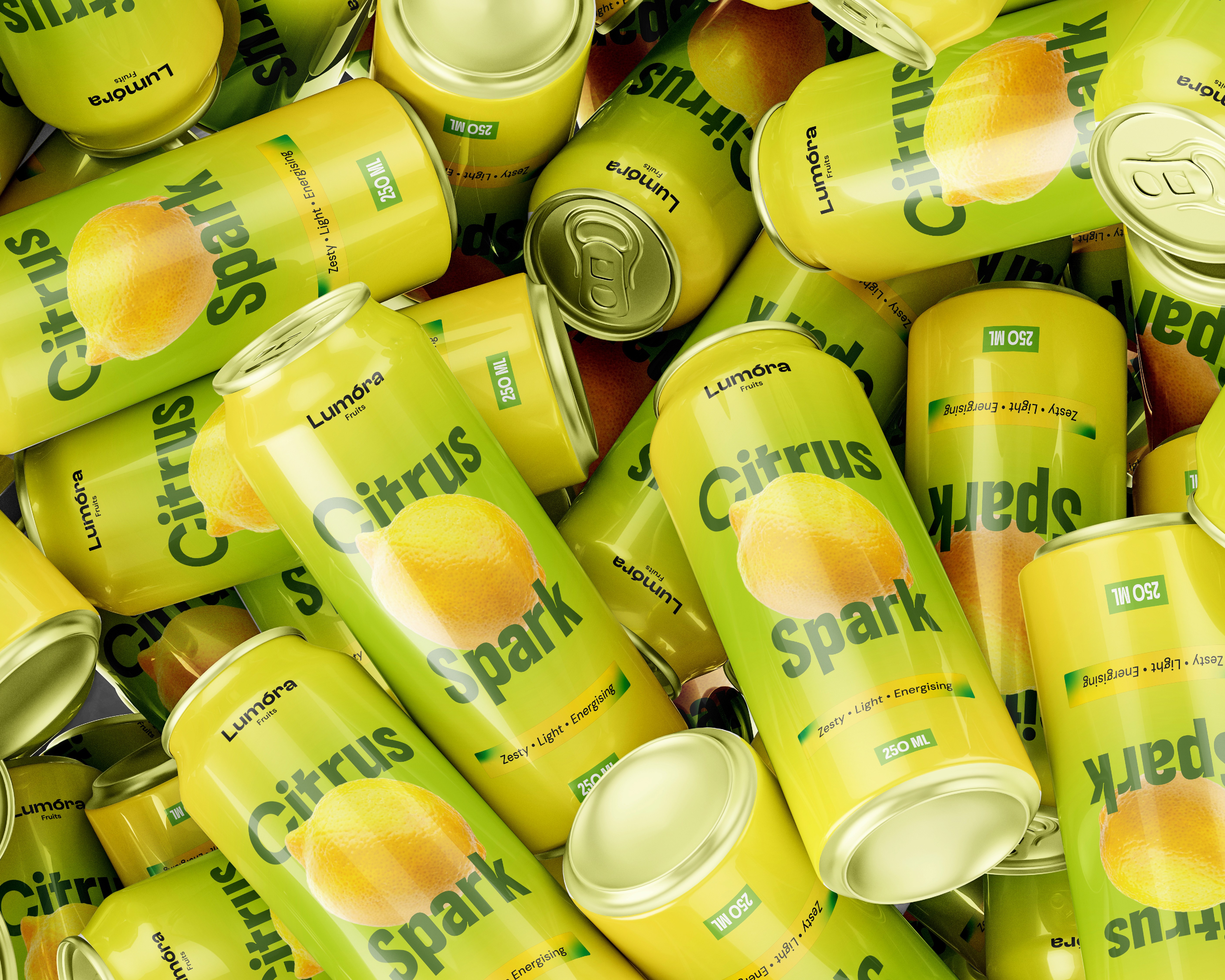 photography of many cans