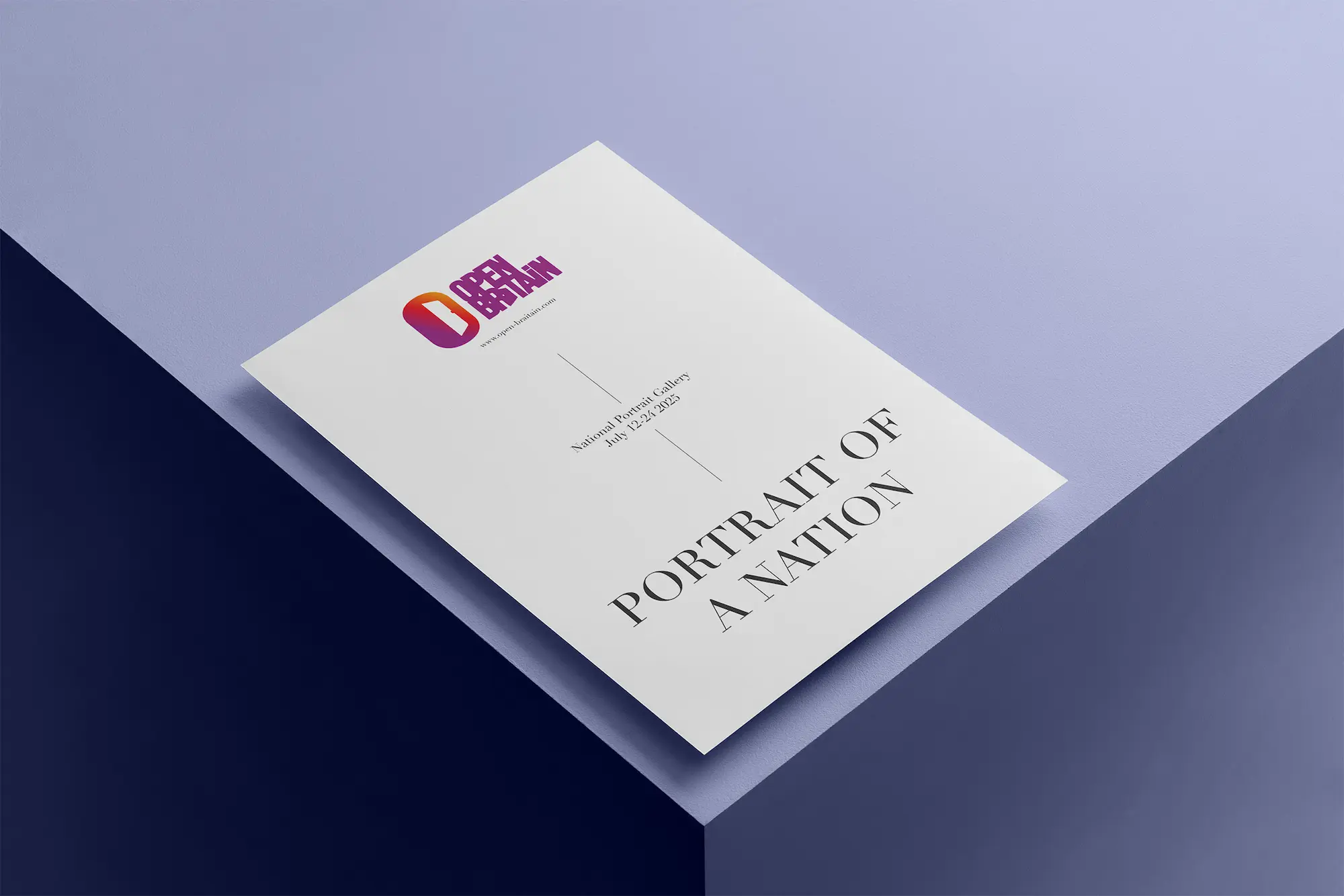 Open Britain Brochure Mockup | HotSauce Design Works™️