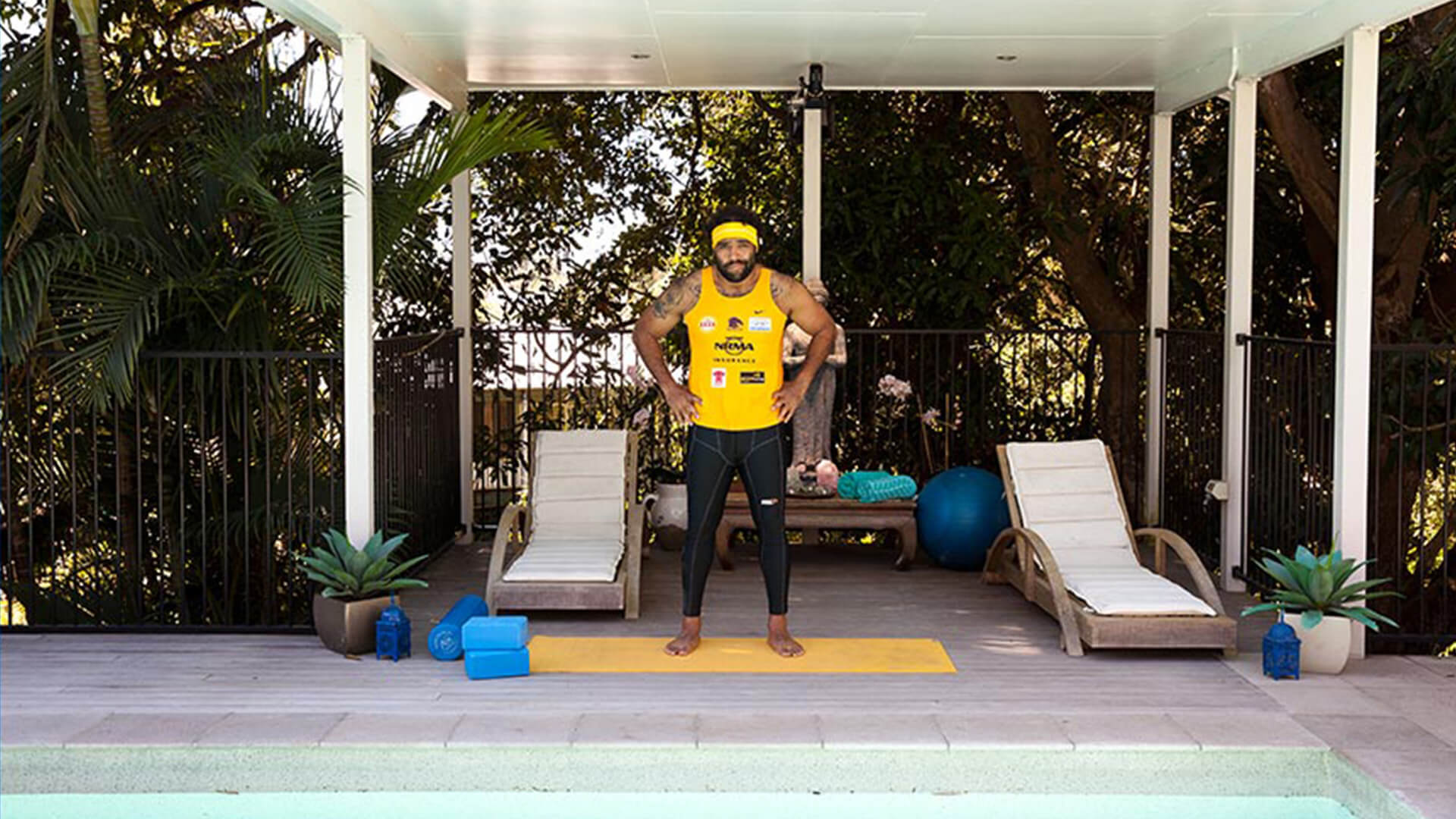NRMA Sam Thaiday at Home