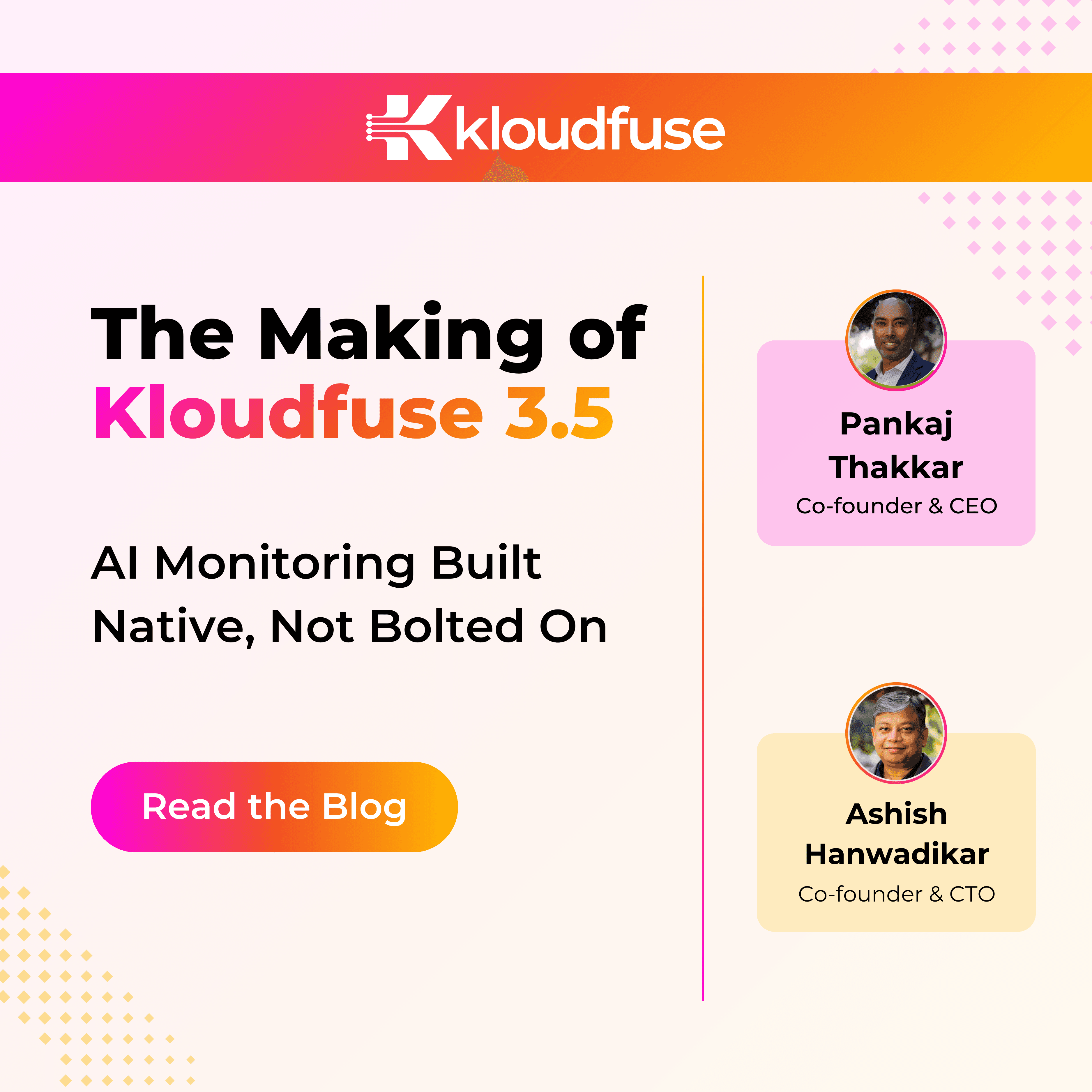 AI Monitoring Built Native, Not Bolted On