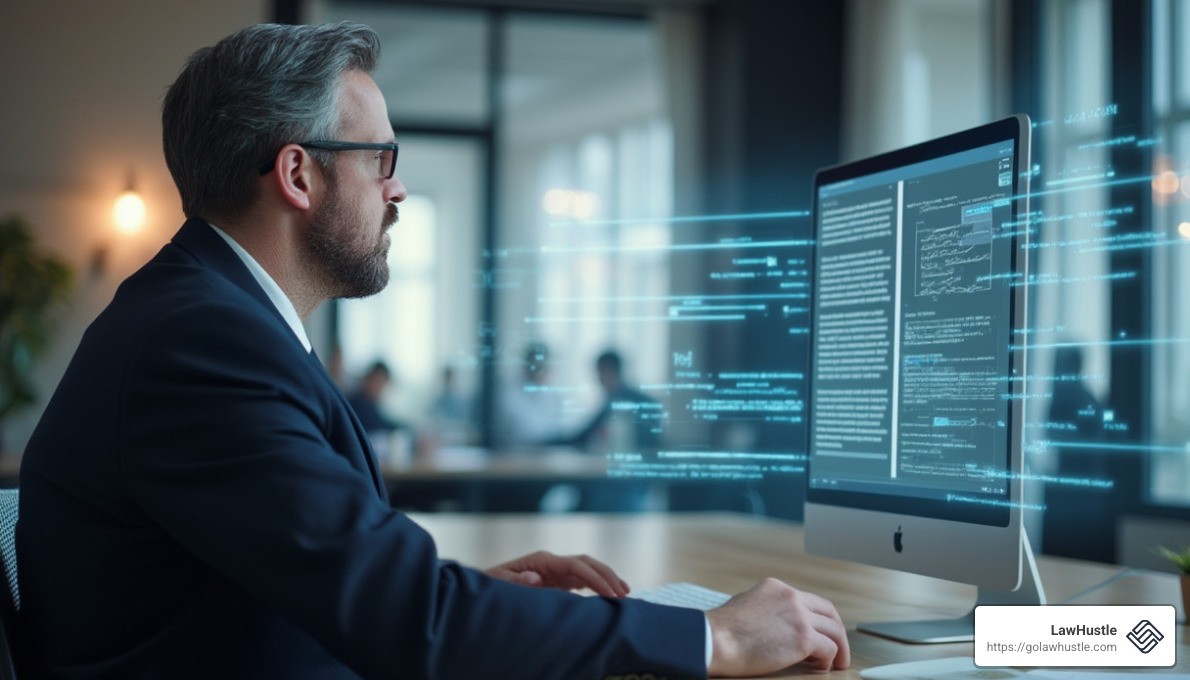 AI document review in action - ai for legal research