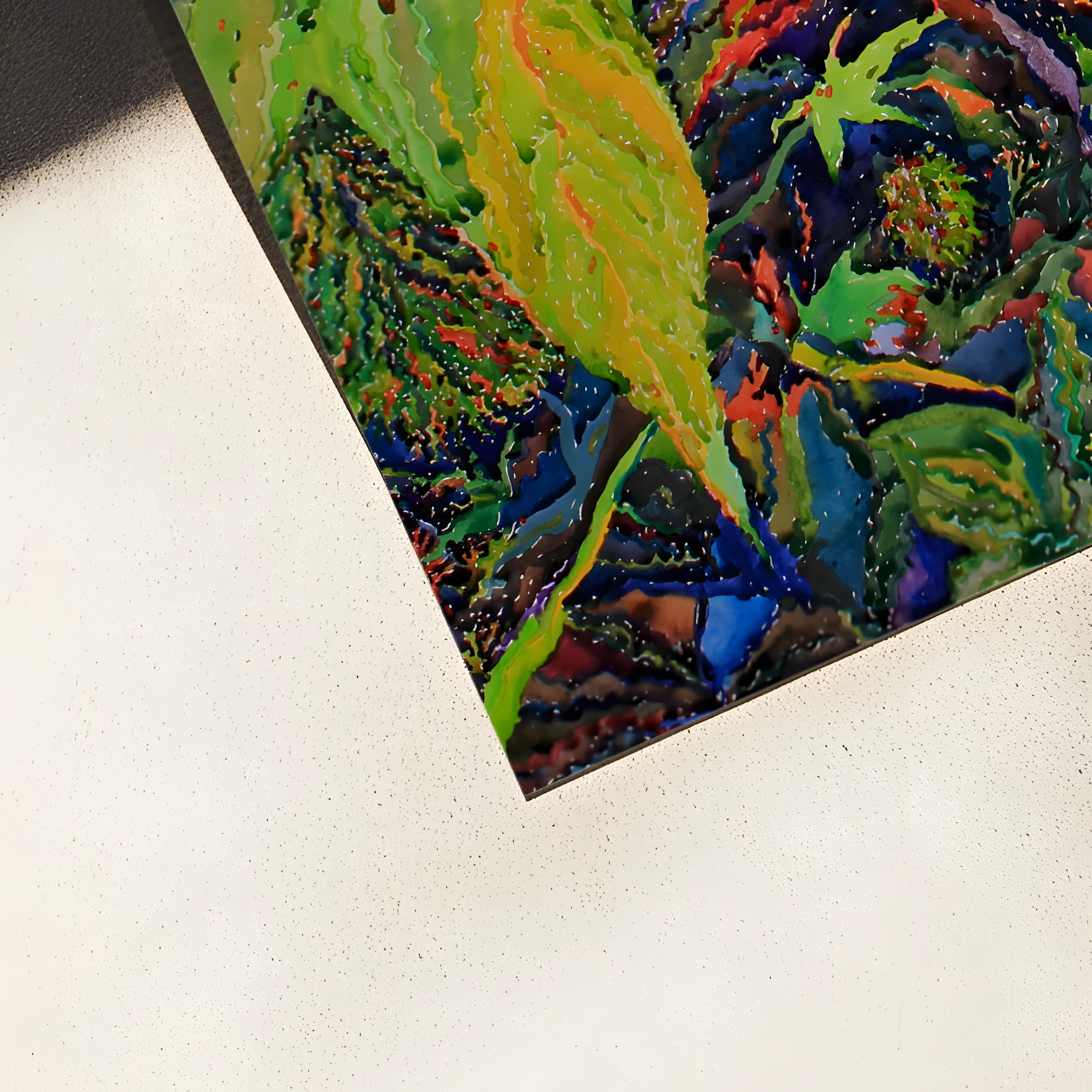 premium art poster and canvas prints, with originals available, from QART , of the artwork " Wild Cucumber "