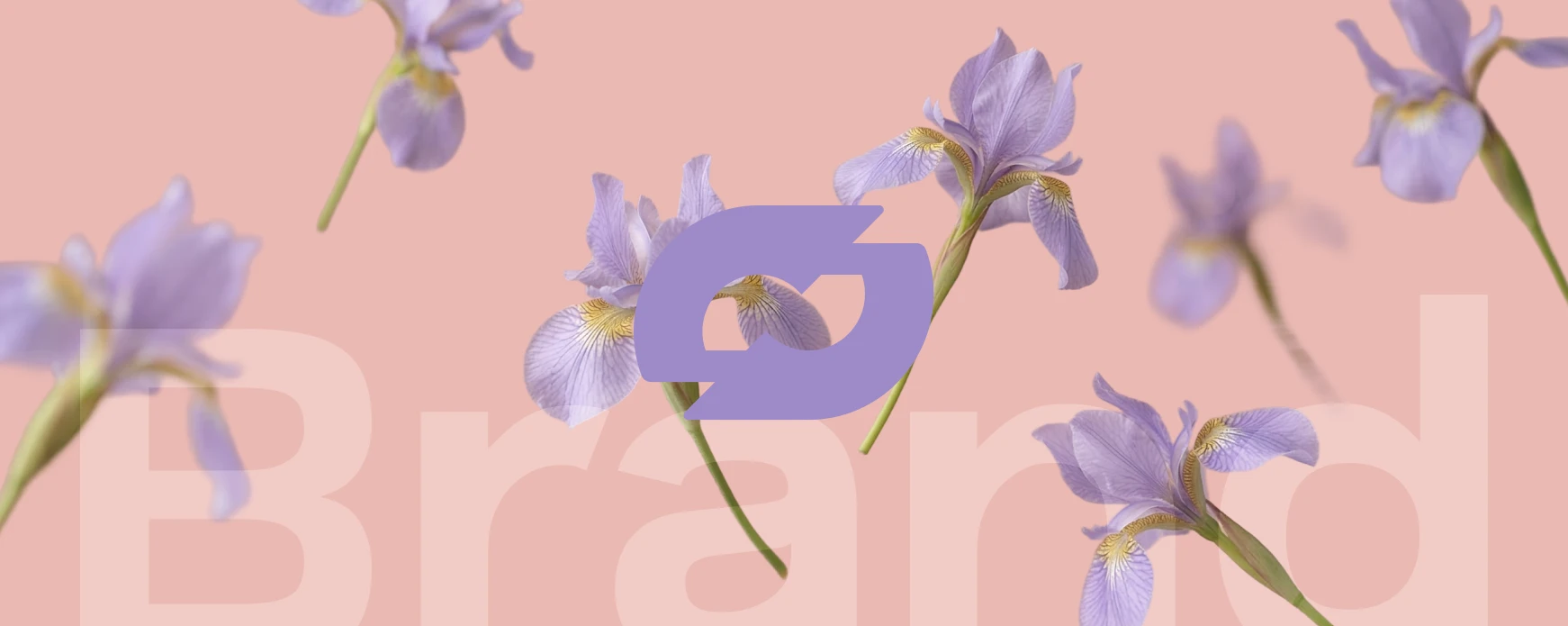 Abstract art, warm shadows