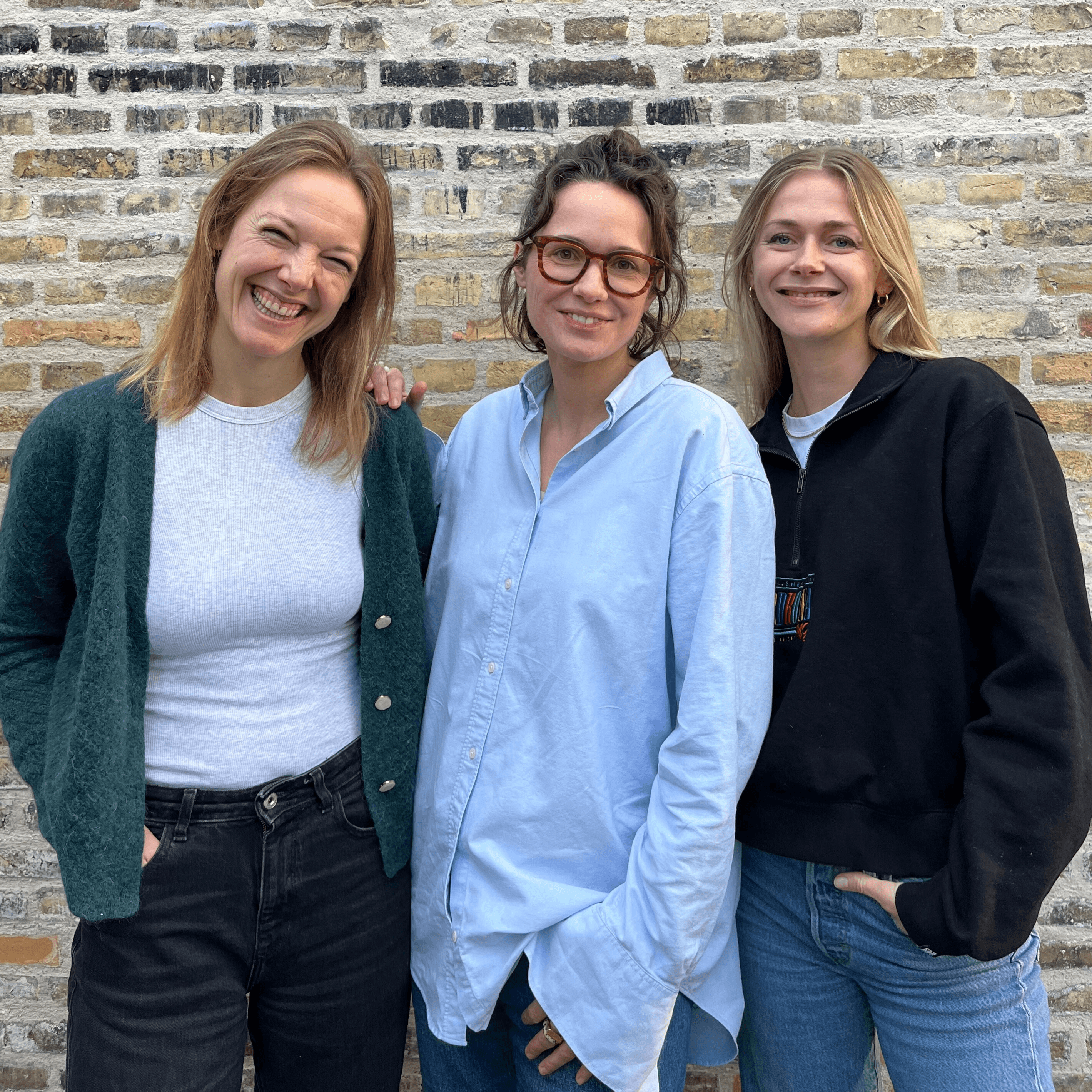 Louise Beck Brønnum (co-founder, Kost Studio), Therese Scherer (co-founder, Luvi Bio), Bodil Sidén (general partner, Kost Capital)