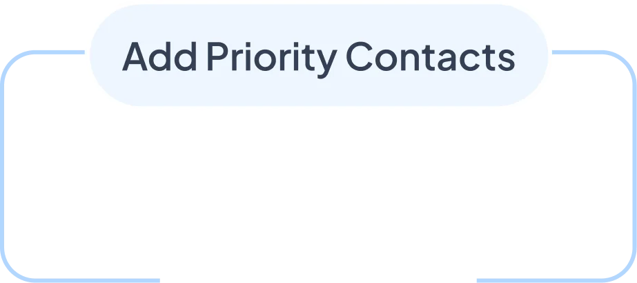 Create Priority Guest Contacts Illustration