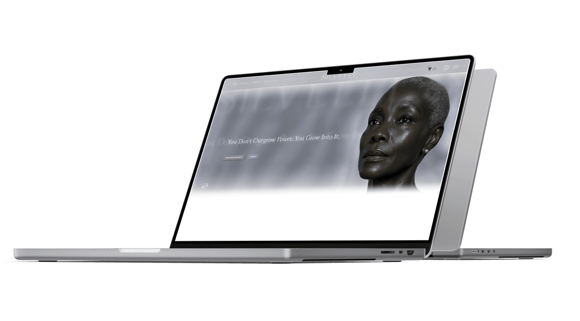 website landing page