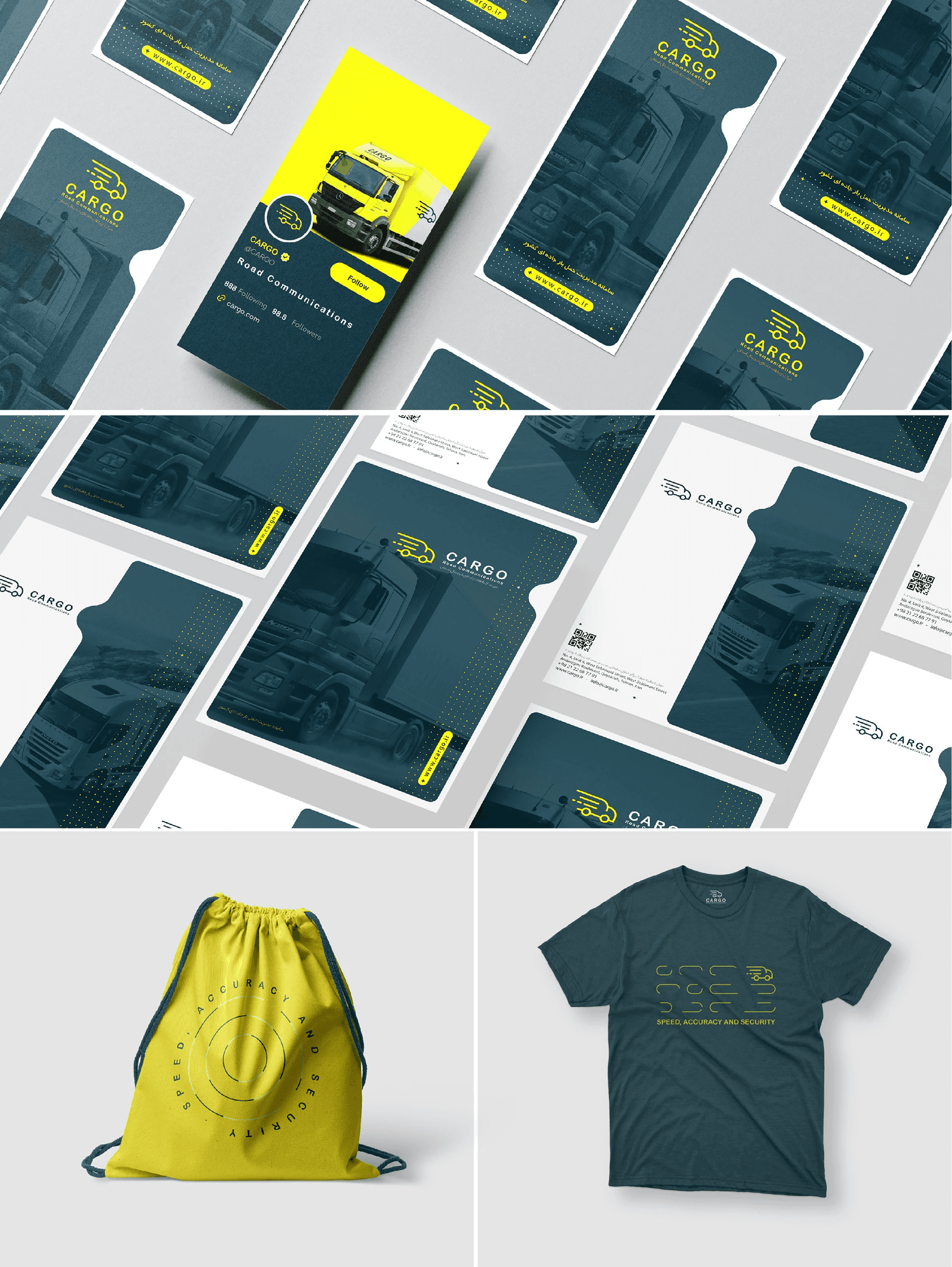 Close-up of a green crocheted handbag with a woven design and metal rings on the handles.