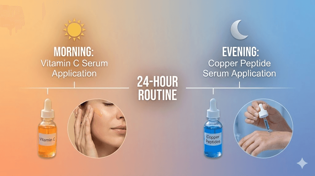 cooper peptide vitamine c
