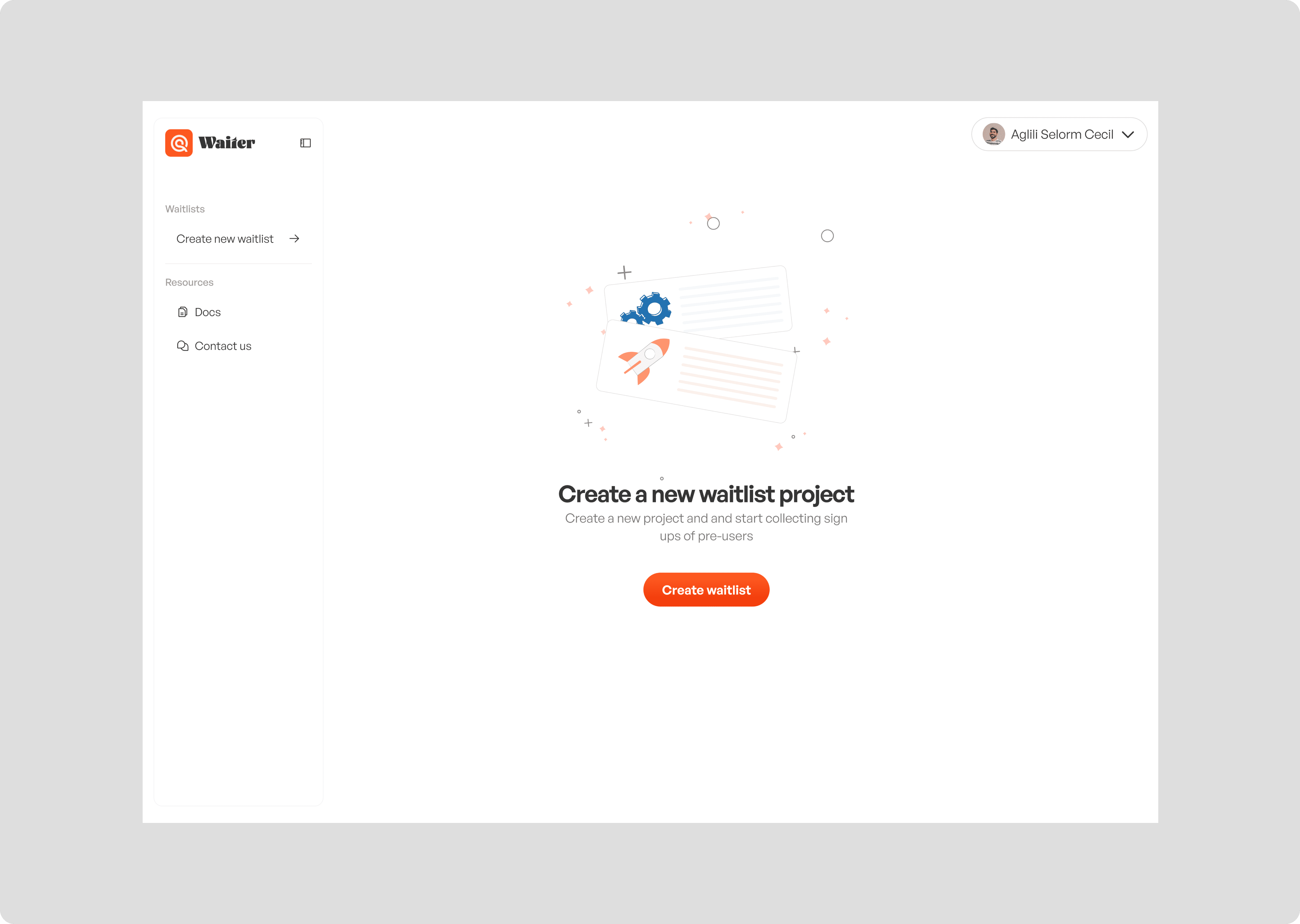 Waitlist Empty State