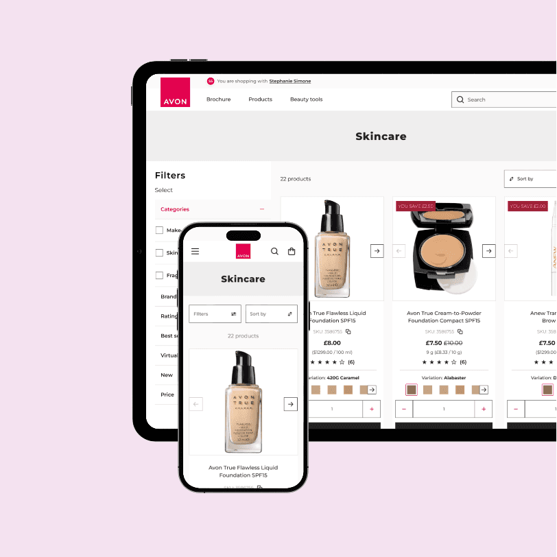 Final image of Avon Brochure