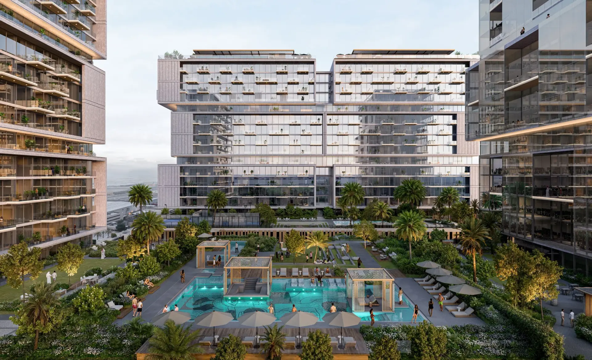 raw district builidng amenities