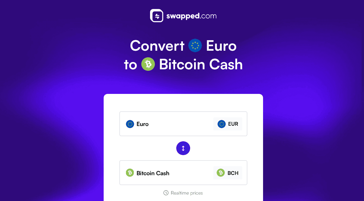Convert Euro (EUR) to Bitcoin Cash (BCH)