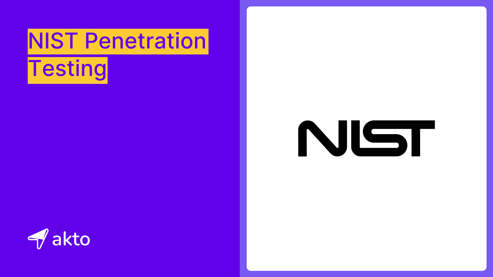 NIST Penetration Testing