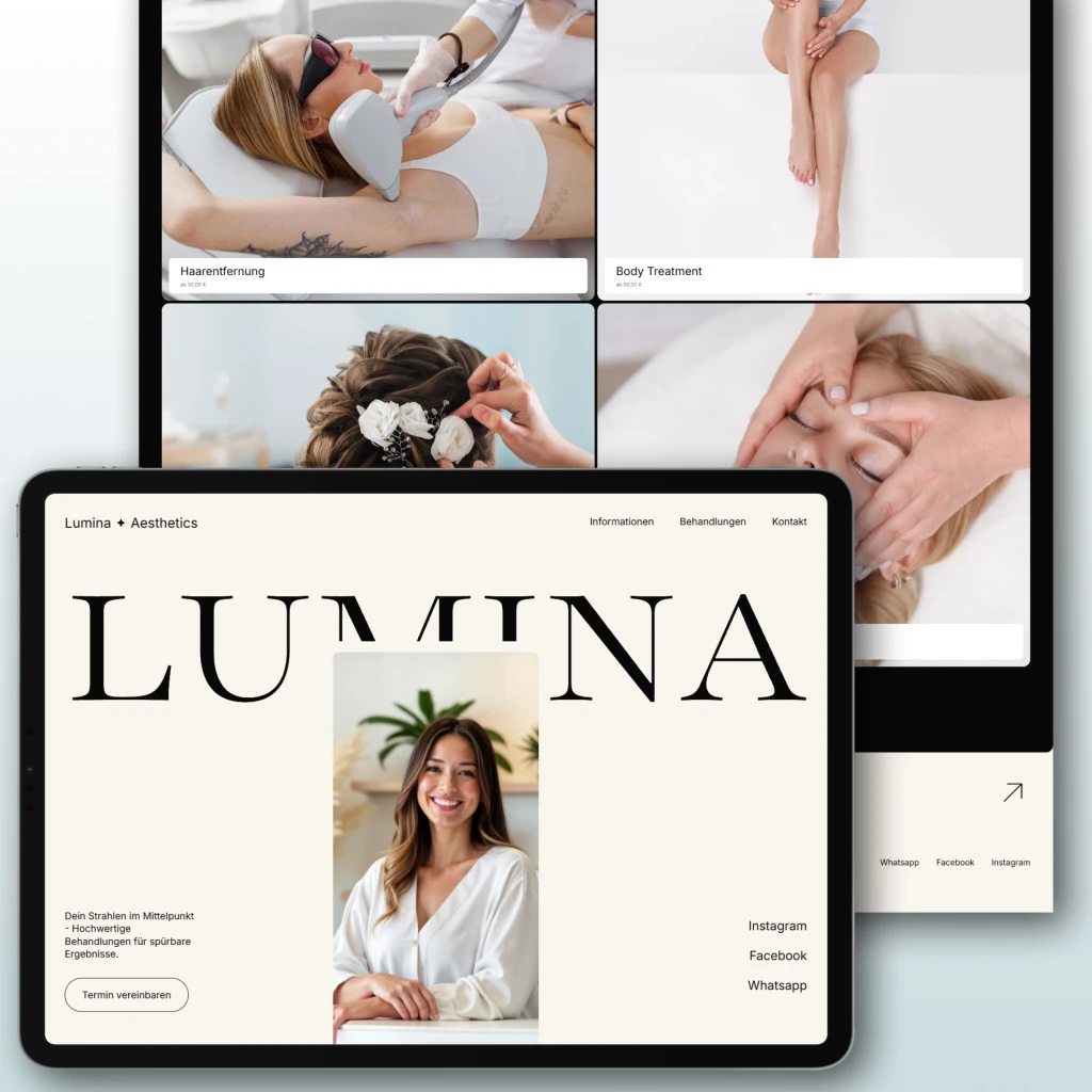 Showcsae von Beauty Salon Wiola in Achern