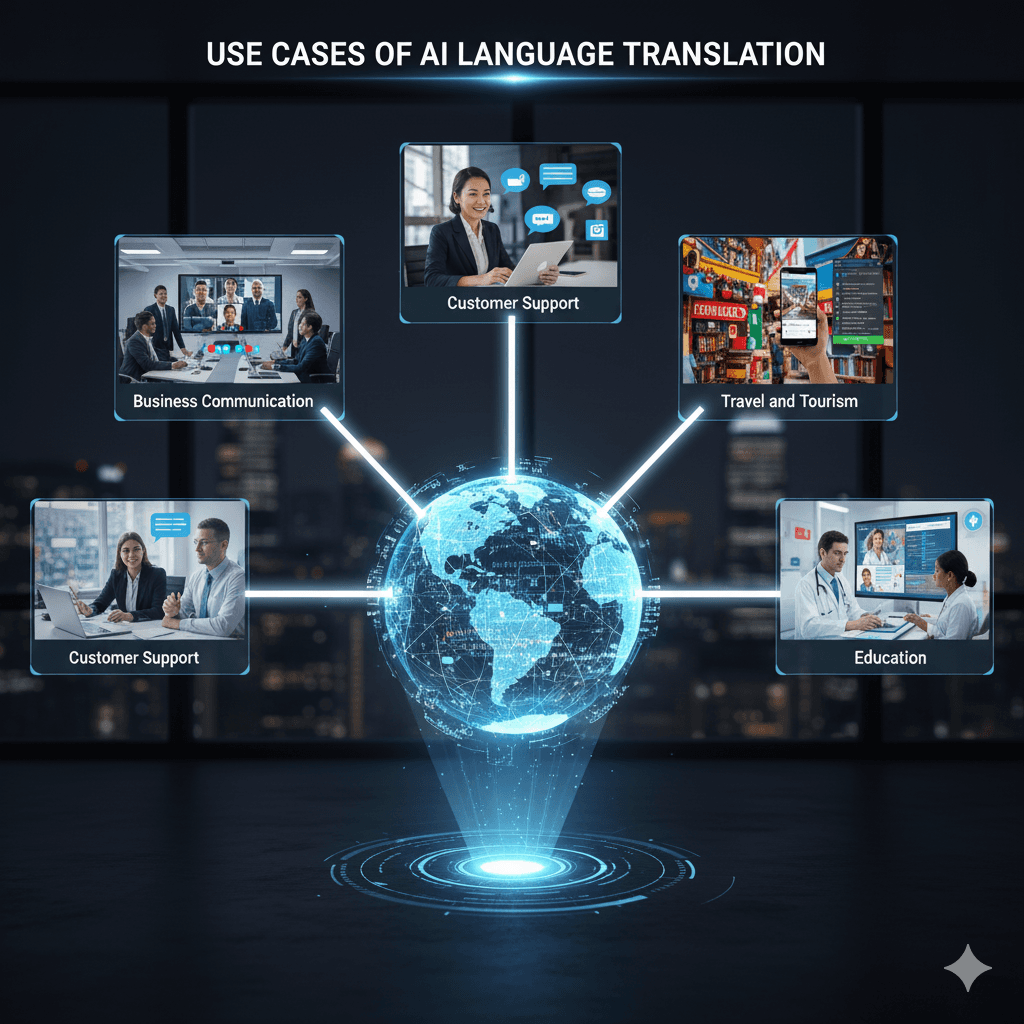 Use Cases of Using AI for Language Translation